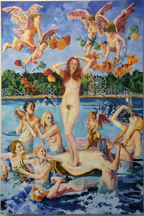 After Fritz Buhler 's Birth of Venus (Sarah)