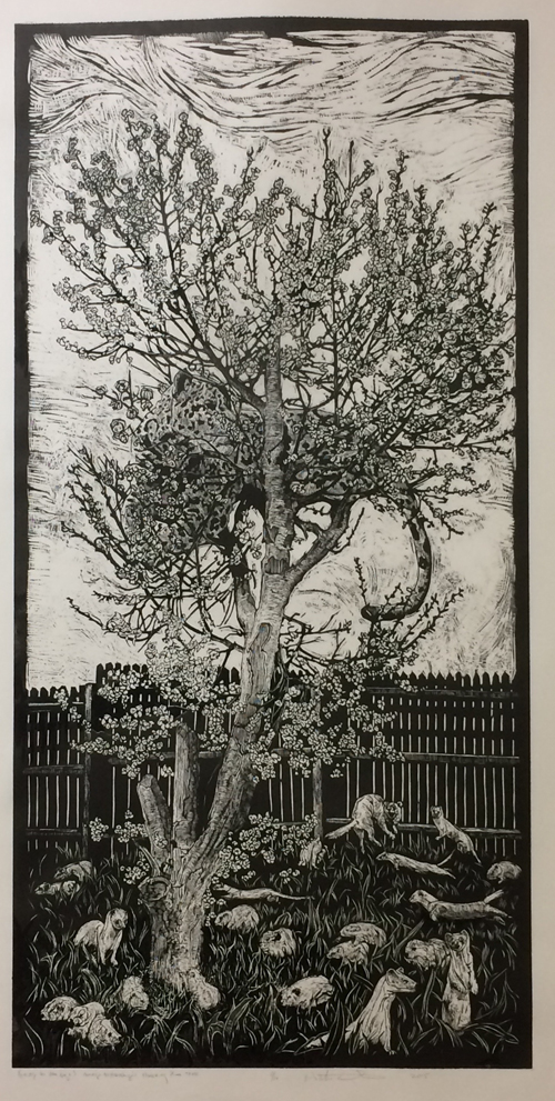 Homage to Van Gogh’s Homage to Hiroshige’s Flowering Plum Tree