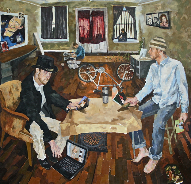 After Paul Cezanne’s The Card Players (Craig)