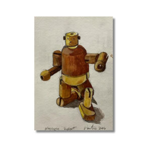 Wooden Robot